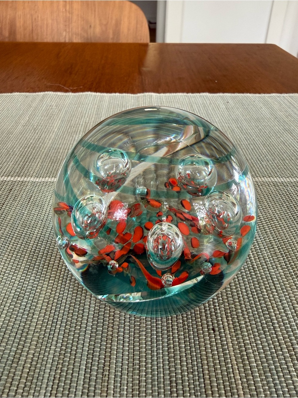 Vintage Caithness Glass Paperweight — Handcrafted in Scotland